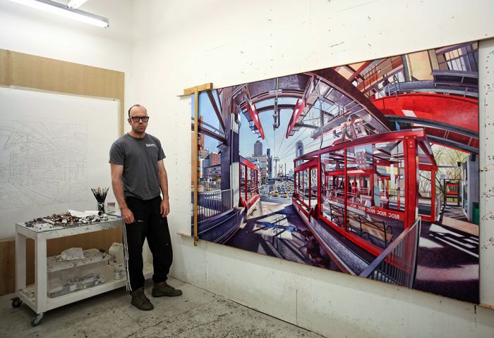 内森·沃尔什的铅笔素描艺术