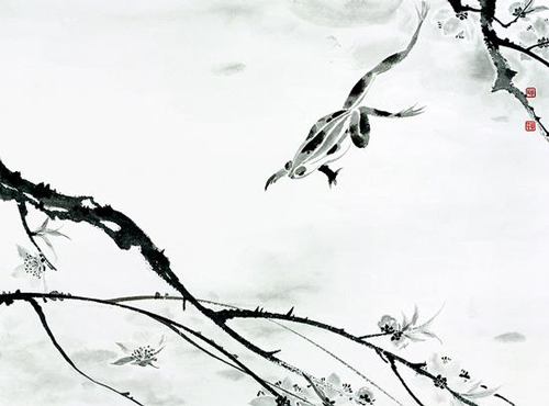 周午生 春江水暖 纸本水墨 44cmx55cm 2014 周午生 春江水暖 纸本水墨 44cmx55cm 2014