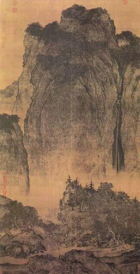 《溪山行旅图》 《溪山行旅图》