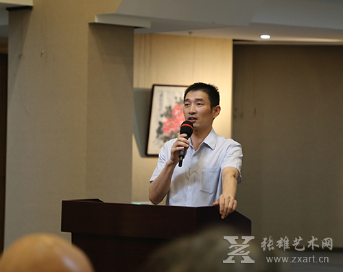 张雄艺术文化有限公司董事长张雄致辞 张雄艺术文化有限公司董事长张雄致辞