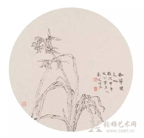王来文 香草美人心 32.9x32.9cm 2014年 王来文 香草美人心 32.9x32.9cm 2014年