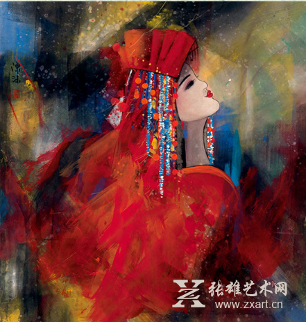 陈沫作品 《十六岁的花季》