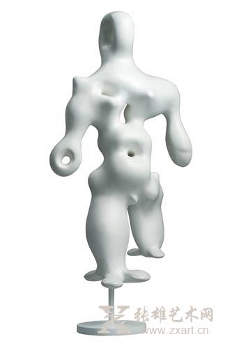 廖迎晰作品《亚当夏娃》