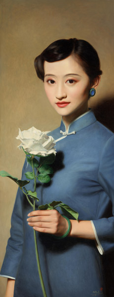 陈承卫《大民国-暗香残留》，50x130cm，2015