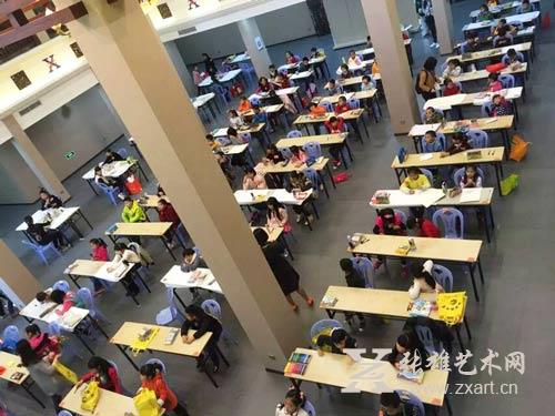 300名少儿参加第二届“追逐梵高”全国少儿绘画大赛厦门初赛