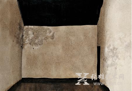 有一扇到另一房间的门  油彩画布  112×145cm  1990 王怀庆