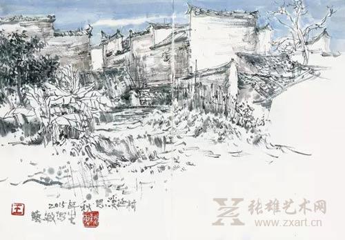 王艺敏 农家小景 35×50cm 王艺敏 农家小景 35×50cm