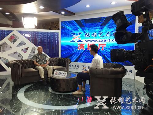 张雄艺术网采访日本艺术家高山登先生 张雄艺术网采访日本艺术家高山登先生