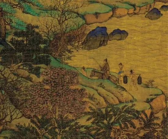 宋代摹本《江帆楼阁图》足以让人倾倒 宋代摹本《江帆楼阁图》足以让人倾倒