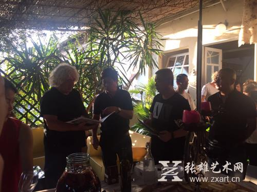 黄大刀随厦门美协意大利文化之旅