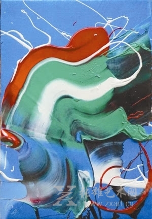 白发一雄《无题》 白发一雄《无题》