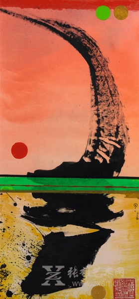 529周绿云《宇宙即吾心》估价220,000 — 280,000港币