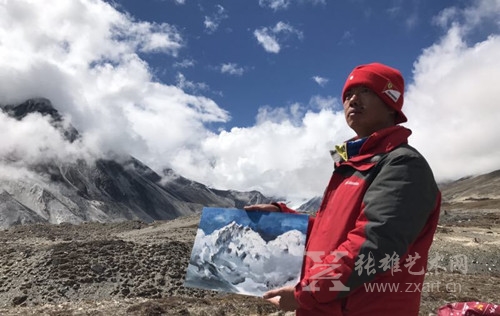 第七次进藏区采风写生——雪山王国·珠峰东坡 第七次进藏区采风写生——雪山王国·珠峰东坡